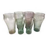 Coca-Cola Assorted Glass Tumblers, Set of 6