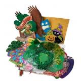 Vintage Holiday Die-Cut Decorations and Stickers