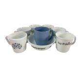 Corning and Corelle Assorted Mugs and Bowls