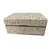 UMA Enterprises Inlaid Bone Decorative Box
