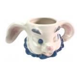 Hand-Painted Ceramic Bunny Rabbit Child