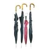 Group of Four Vintage Umbrellas with Decorative Ha