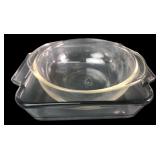 Anchor Hocking and Pyrex Glass Bakeware Set