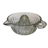 Vintage Pressed Glass Citrus Juicer Reamer