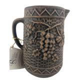 Roseville Stoneware Vintage Country Garden Pitcher