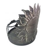 PartyLite Sunflower Metal Candle Holder, 5" H