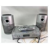 Sharper Image CD Stereo System with Speakers