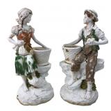 Universal Statuary Corp. Pair of Figural Planters