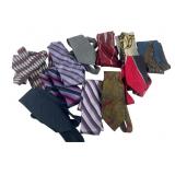 Lot of Vintage Silk and Synthetic Neckties
