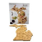 Totally Bamboo Destination Michigan Cutting Board