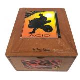 Acid by Drew Estate Wooden Cigar Box