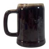 McCoy 6395 Brown Drip Glaze Ceramic Stein