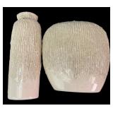 Elegant Arts Ceramic Wall Pocket Vases, Pr.