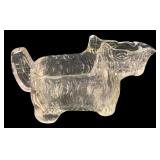 Pressed Glass Scottish Terrier Creamer