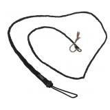Braided Leather Bullwhip, Made in India
