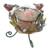 Bird Nest Style Votive Candle Holder