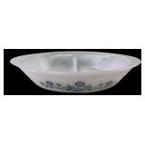 Corning Ware Blue Cornflower Divided Dish