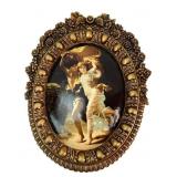Pierre Auguste Cot The Storm Framed Print