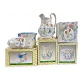 Cornerstone Creations Porcelain Baby Shoe Set