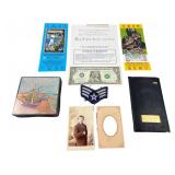 Mixed Collectibles Lot with Super Bowl Ticket repr