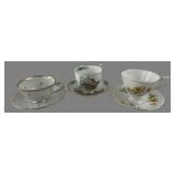 Lefton and Royal Albert Bone China Teacup Sets