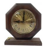 Frank Hand Made Octagonal Wood Table Clock