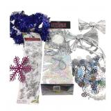 Celebrate It and Glitterwrap Holiday Decor Lot