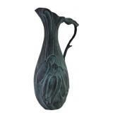 Art Nouveau Style Bronze Finish Pitcher