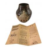 Griffith Rawhide Pottery Shop Anasazi Style Vase
