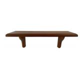 Solid Wood Wall-Mounted Floating Shelf