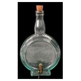 Rothenchild Italian Glass Barrel Decanter