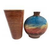 Shawnee USA and Artesania Norte Ceramic Vases