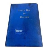 1944 Ben Ames Williams Leave Her to Heaven Book