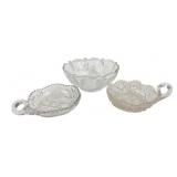 Assorted Early 20th Century Pressed Glass Bowls