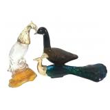 Avon Vintage Bird Figurine Aftershave Bottles