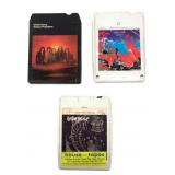 Uriah Heep 8-Track Tape Collection, Set of 3
