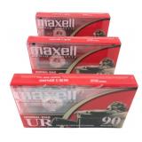 Maxell UR 90 Normal Bias Audio Cassettes