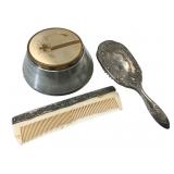 Everbrite Musical Powder Jar and Vanity Set