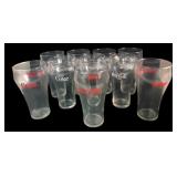 Coca-Cola Glass Tumblers, Set of 10