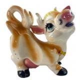 Japan Hand-Painted Porcelain Cow Creamer