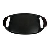 Crofton Cast Aluminum Griddle with Wood Handles