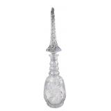 Bohemian Style Cut Crystal Decanter with Stopper
