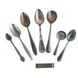 Assorted Silverplate and Stainless Flatware Group