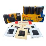 Kodak Max Flash Camera, Film, and Color Slides