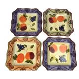Tabletops Unlimited Medici Hand Painted Plates