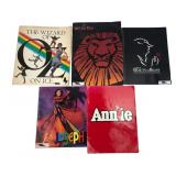 Disney and Broadway Musical Souvenir Programs