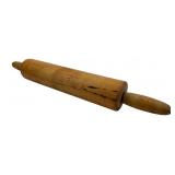 Vintage Wooden Rolling Pin with Fixed Handles