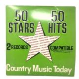 Various Artists - 50 Stars 50 Hits - 2 LP - VG+