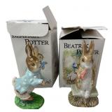 John Beswick Beatrix Potter Peter Rabbit Figurines