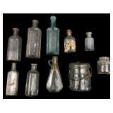 Dr. King's and Assorted Antique Glass Bottles